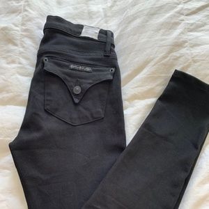 Hudson Midrise Ankle Lilly Jeans Black Size 25